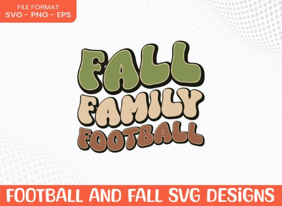 Family Fall Football Pumpkin Autumn Svg