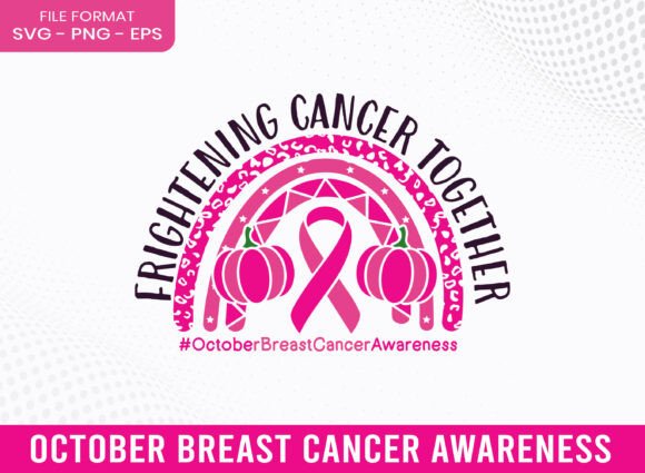 Frightening Breast Cancer Awareness SVG