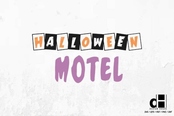 Halloween Retro Sign SVG PNG