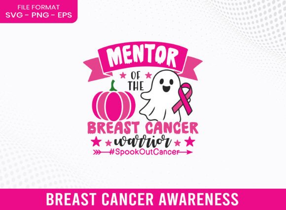 Mentor of Breast Cancer Awareness SVG