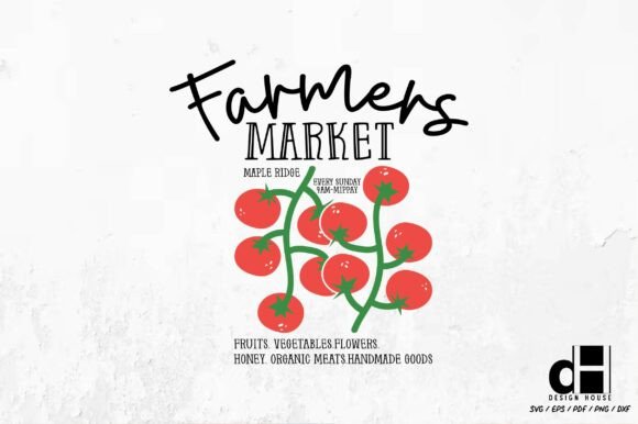 Review: Farmers Market SVG PNG