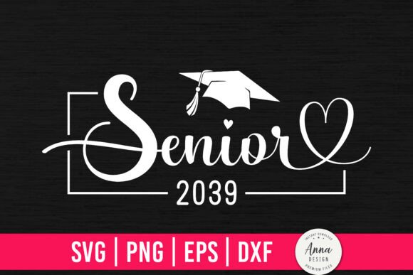 Senior 2039 Graduation SVG PNG