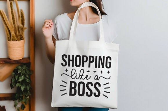 Shopping Like a Boss SVG PNG