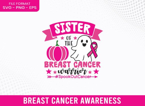 Sister of Breast Cancer Awareness SVG