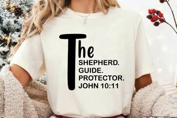 The Shepherd the Guide the Protector Svg