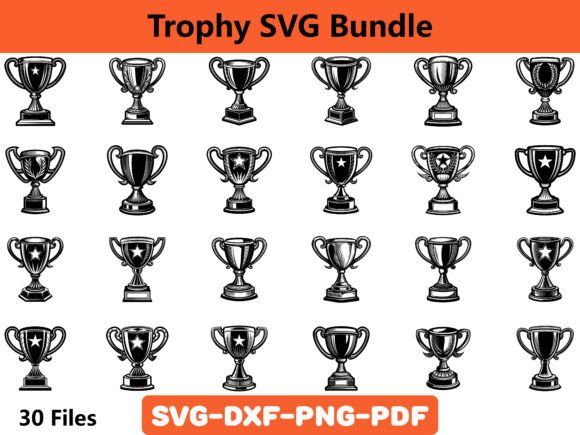 Trophy SVG Bundle